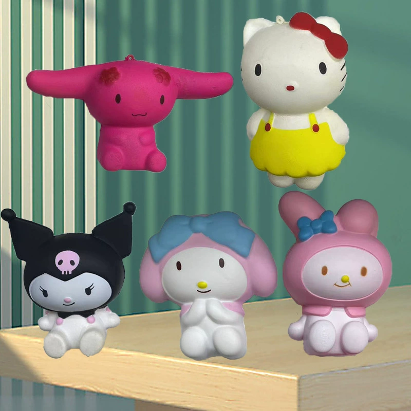 Sanrio, полиуретановая кукла, игрушка, слайм, антистресс