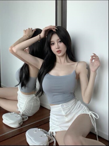 Silk Straps Beautiful Back Underwire Bralette Pure Color Versatile Camisole Summer Top Layer with Pads Push-up Base Bra Fitted Bodysuit for Women