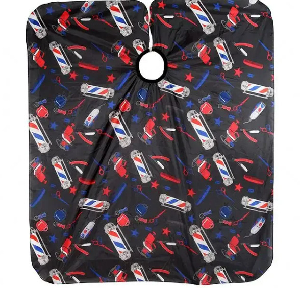 Fabricante spot salón peluquería corte de pelo tela antiadherente estilo europeo y americano simple tinta herramientas de corte de pelo tendencia