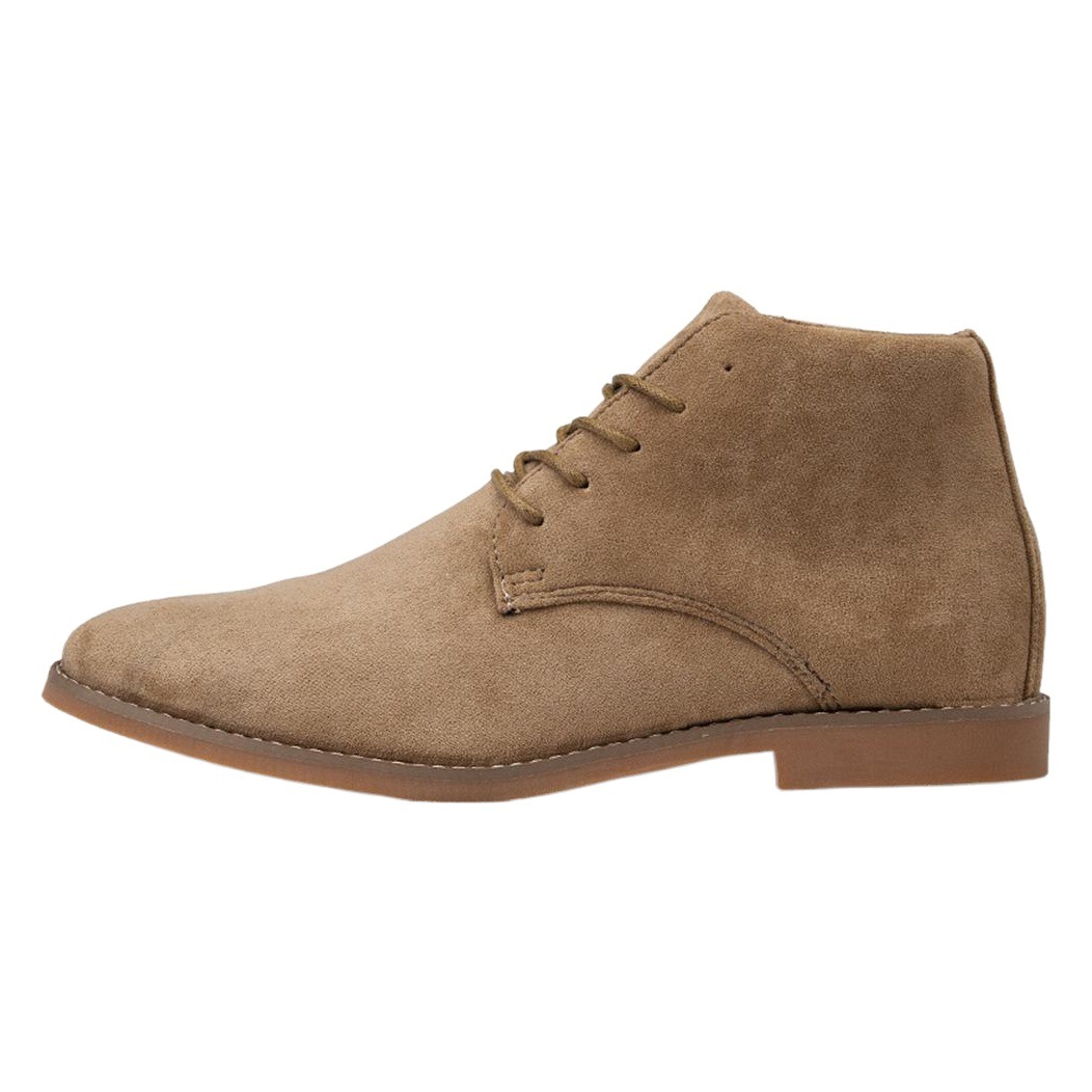 Zapatos de cuero clásicos de moda de los hombres de las botas de Martin del todo-fósforo de los hombres de los zapatos ocasionales altos de los hombres pequeños zapatos de cuero