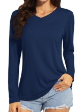 I 41601 UPF50+ V-Neck Fitness Top ��ɹ����T�� �羳ŷ��