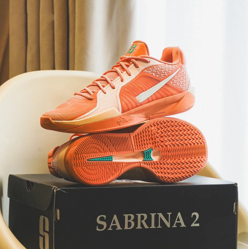 Original Sabrina 2 Practical Basketball Shoes Sabrina 2 Signature Sports Sneakers for Men and Women Casual Commuting Shoes