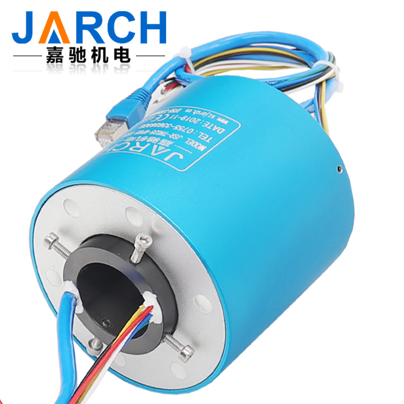 直销导电滑环360度旋转以太网滑环100M网线滑环网络电滑环热卖