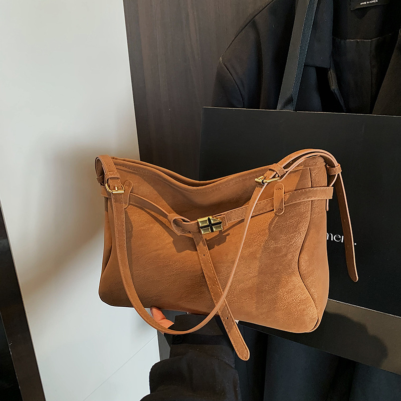 2025 nuevo retro textura mochila de hombro casual bolsas de gran capacidad bolsas de viaje mochila de mujer