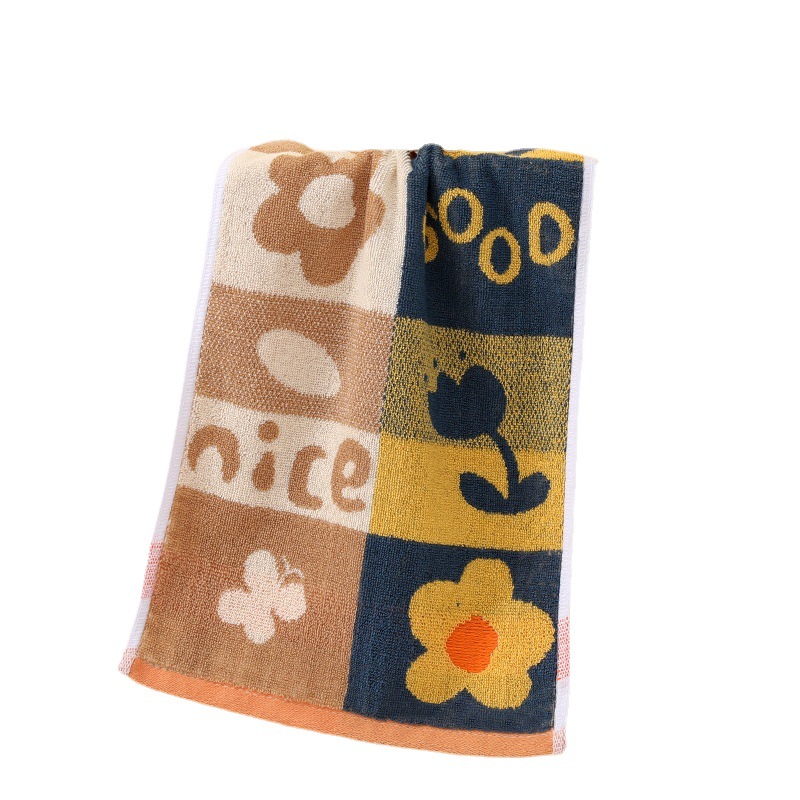 Toalhas de rosto em algodão para bebés e crianças jacquard_voghion.com