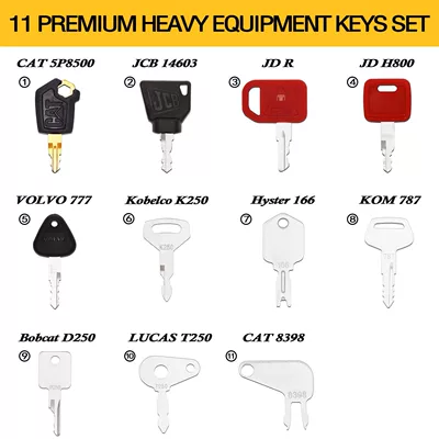 11Pcs Heavy Equipment Alovlandırıcı (Vozduşka/İqniter)