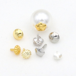 18K���ɫ�������ë�ˮ������׶��^��ñ diy��ڶ�ᘈD�B32