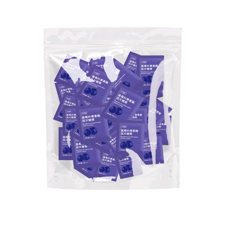 Yangruihe черника лютеин эфир Таблетки Конфеты без ухода за глазами Дети Взрослые лютеин конфеты Простой пакет 90 штук