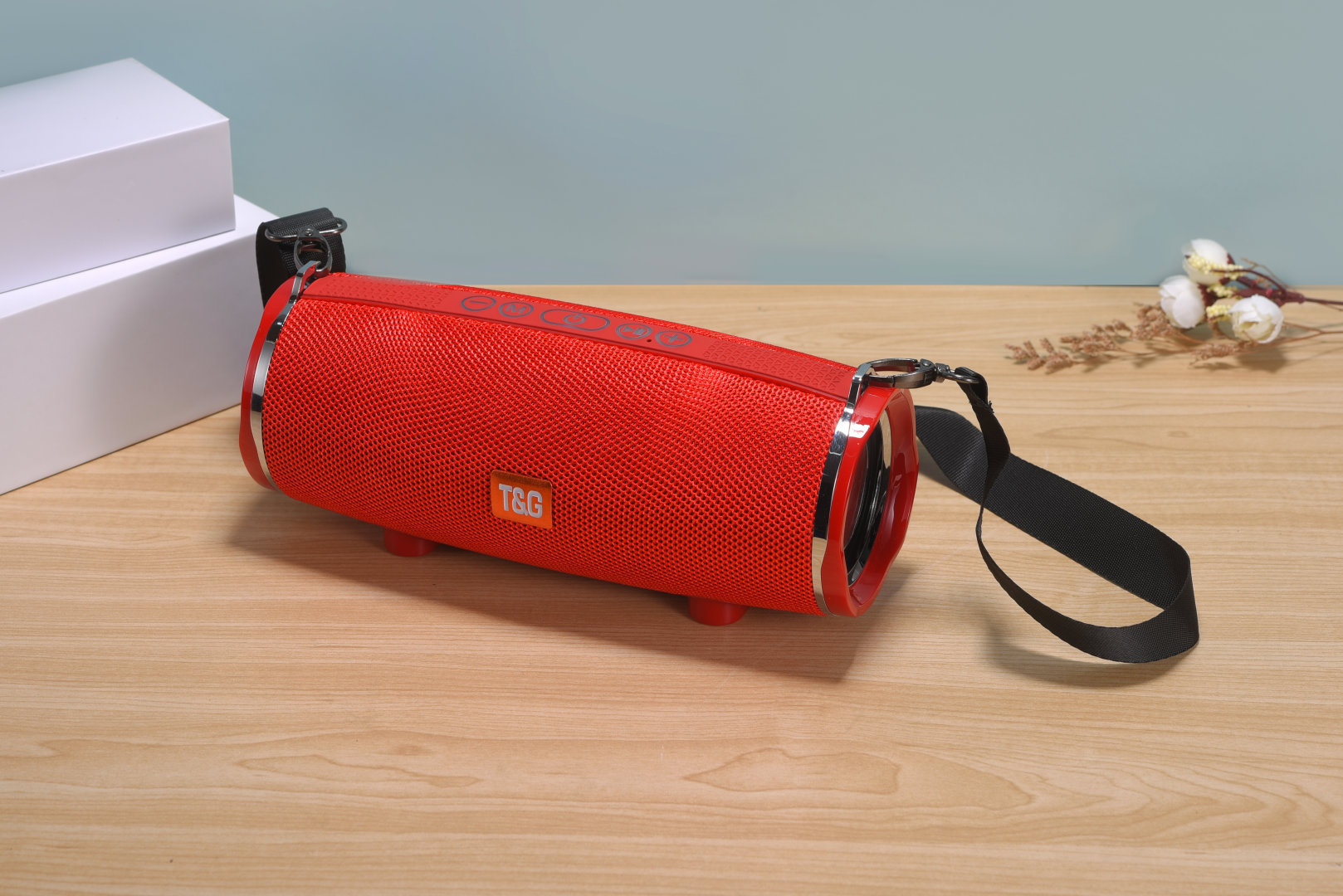 TG189 altavoz bluetooth al aire libre subwoofer impermeable doble diafragma portátil de alta calidad de sonido conexión T-tarjeta de llamada pequeña sonido