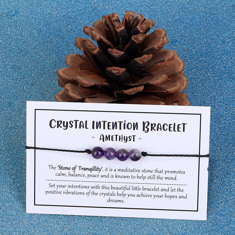 1 Piece Simple Style Round rope Beaded Unisex Bracelets