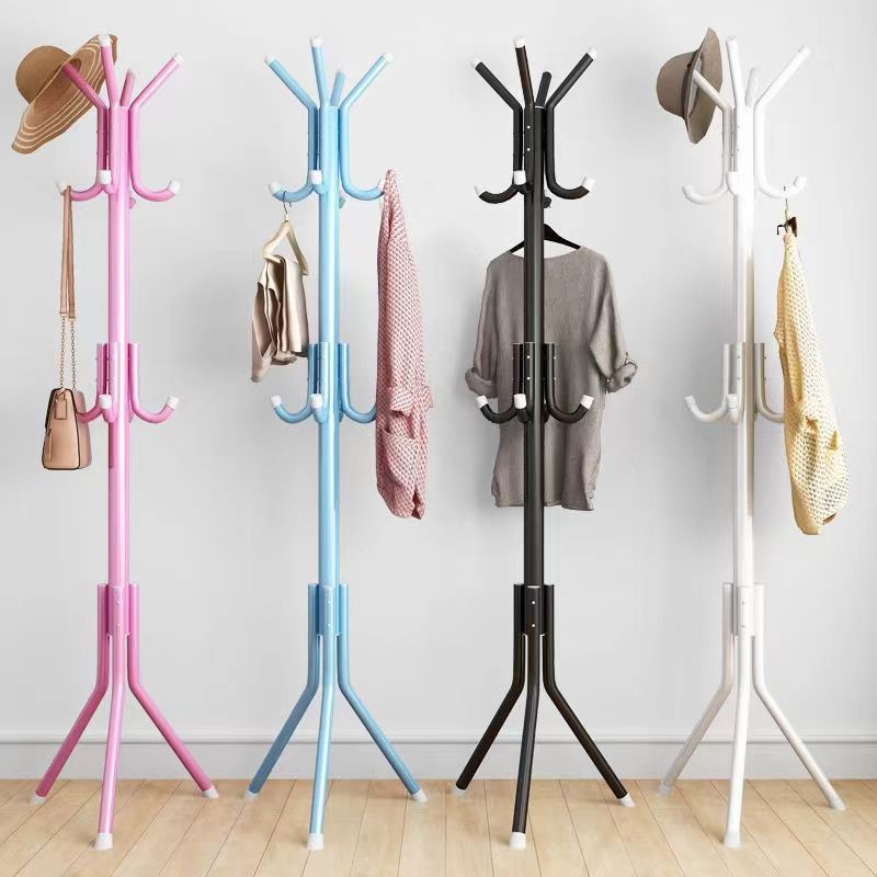 Coat Rack Floor Bedroom Storage Rack Hanger Cabinet Coat Rack Storage Rack Household Simple Assembly Bag Rack