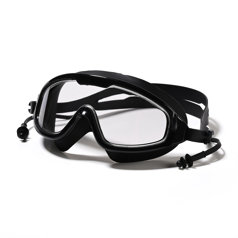 Gafas de Natación Anti-empañamiento de Policarbonato y Silicona para Adultos