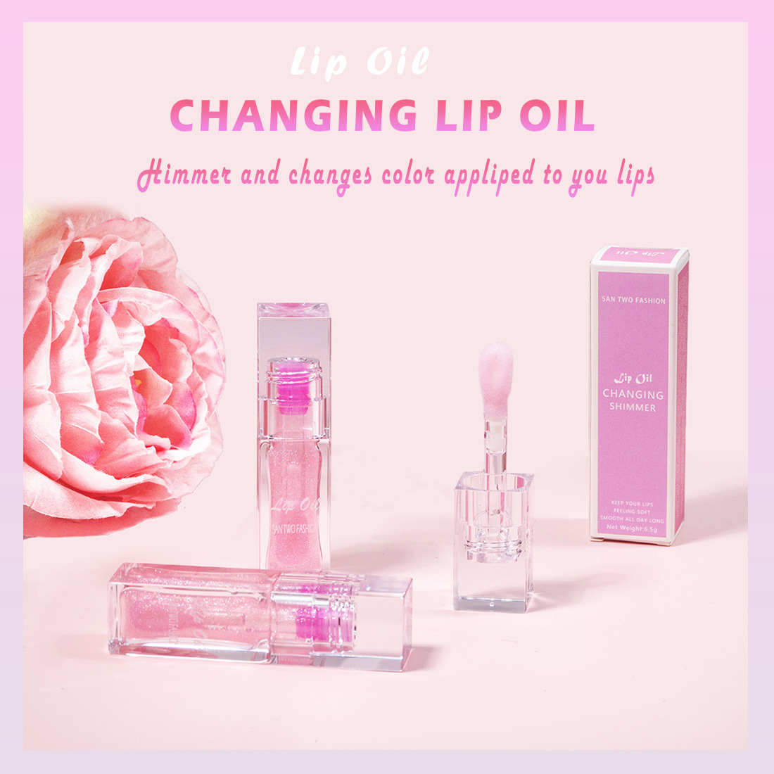 Color-Changing Lip Oil Image 1