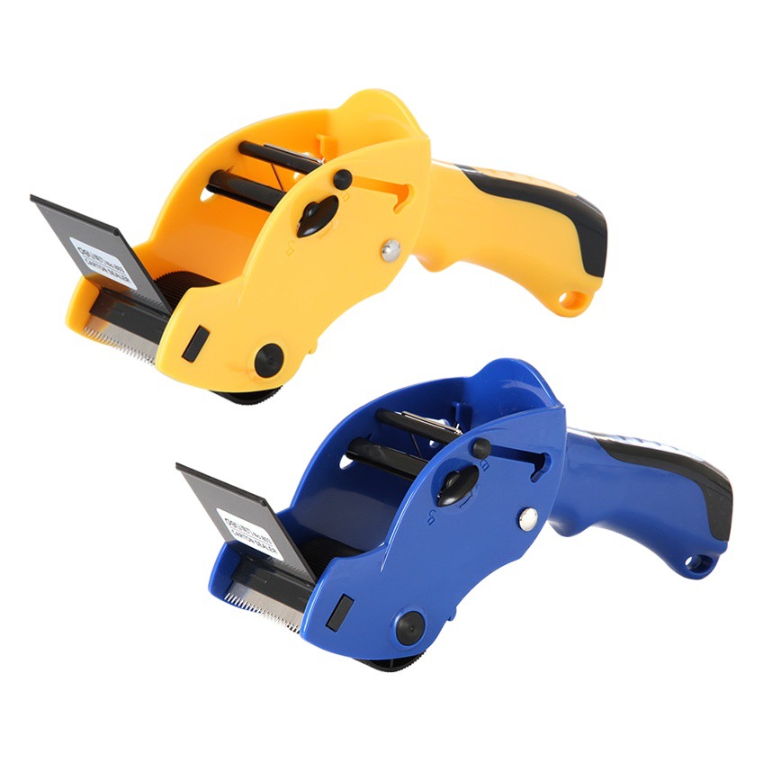 Deli 803 máquina de sellado de ahorro de trabajo máquina de cinta 6cm cortador de cinta transparente máquina de embalaje de mano máquina de embalaje