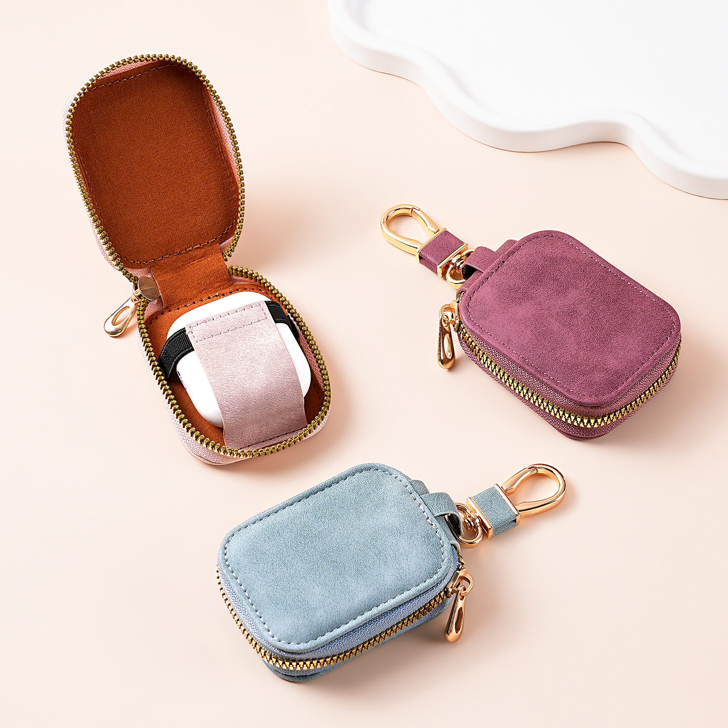 Direct sales from cross-border manufacturers: suitable for Apple AirPods 1/2/3 generation earphone cases, new models, coin purses 3/Pro2