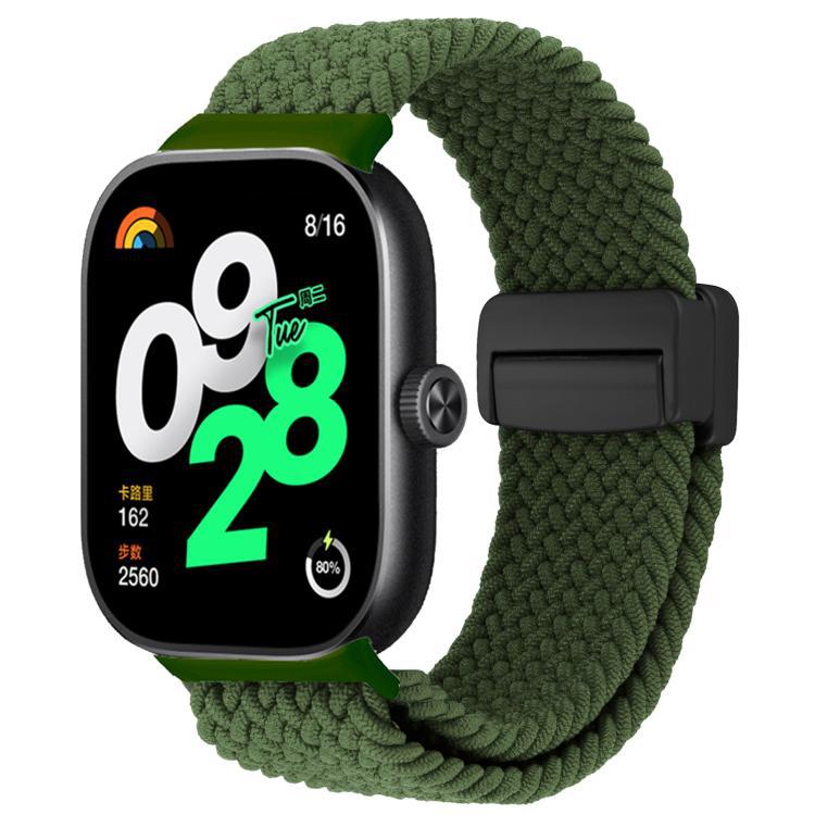 Brazalete de bucle de trenzado de nylon para pulsera Xiaomi 9Pro / 8Pro Redmi Watch4 - 6 universal