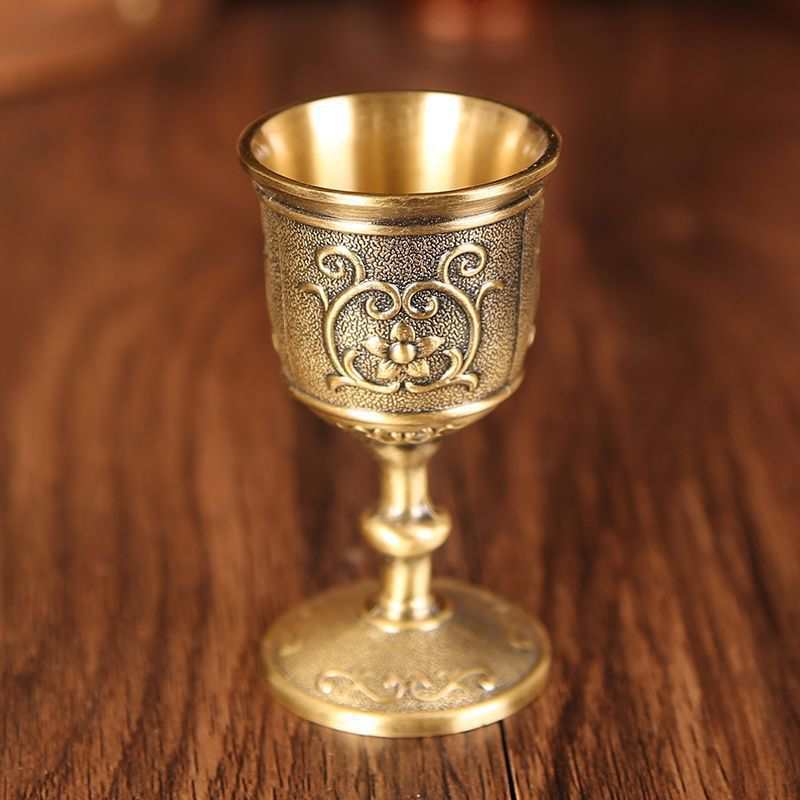 청동 해바라기 와인 잔 [스몰 사이즈 30ml]