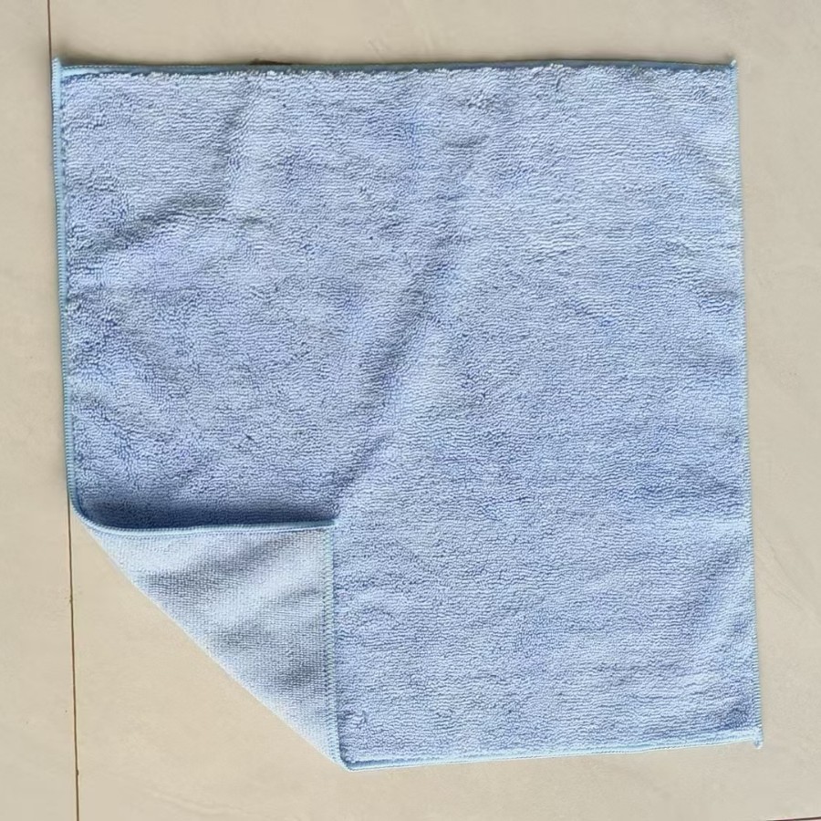 absorción de agua microfibra toalla de limpieza de automóviles borde de corte caliente toalla de lavado de automóviles gruesa pequeña toalla cuadrada de pelo alto y bajo toallas de limpieza de belleza image 15