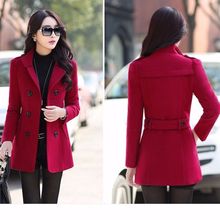 小个子毛呢外套女短款2025新款韩版加厚宽松显瘦大码冬装呢子大衣