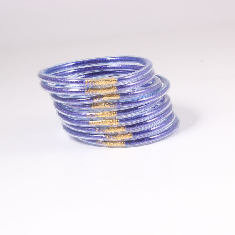 pvc bangles, Jelly bracelet sets