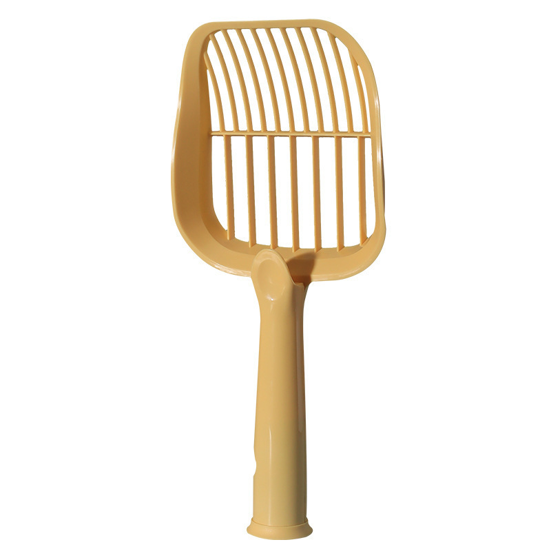 Pala de arena para gatos, pala de mierda, artefacto, agujero fino extra grande, gato, arena para gatos, suministros de limpieza para mascotas, arena de tofu, pala de mierda para gatos