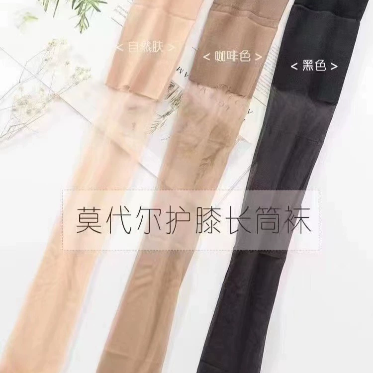 Summer tights, thin knee pads, sexy non-slip knee socks