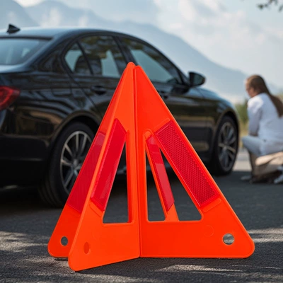 Warning sign Sign Accident Parking Tripod