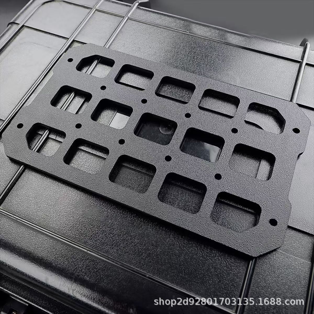 Motorcycle Tail Box Multi-Functional Expansion Artifact Universal Molle Tactical Mounting Board DIY Modification Kit
