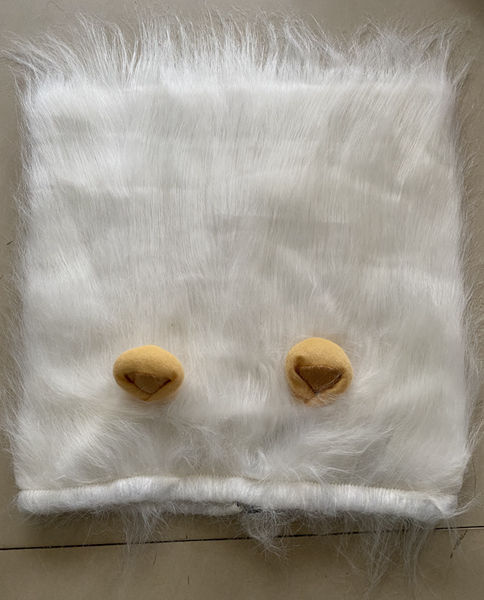 Mascota cabeza de león peluca perro peluca Halloween mascotas suministros Melena León Peluca de perro