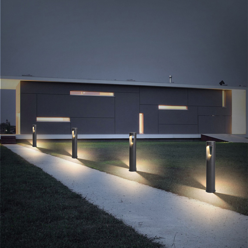 Luz de césped LED al aire libre Villa minimalista Luz de césped de la comunidad Plaza Parque Jardín Villa Casa Luz de césped LED