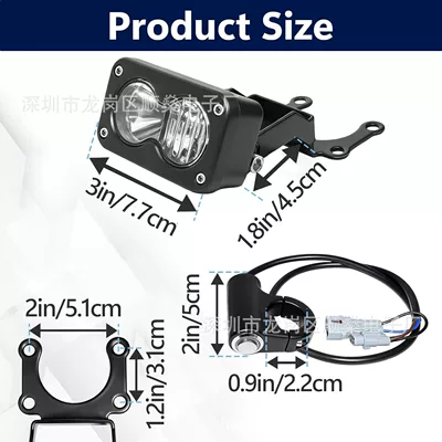 İşçi projektorları, Vehicle Spotlight Led Flash