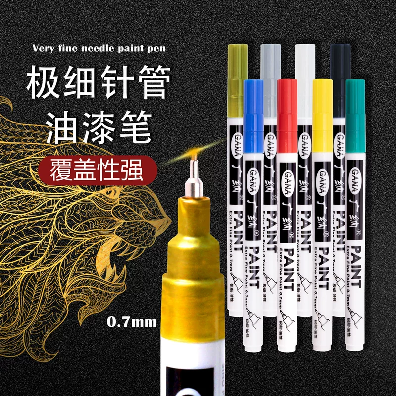 Waterproof brush, metal liner, highlighter, handmade