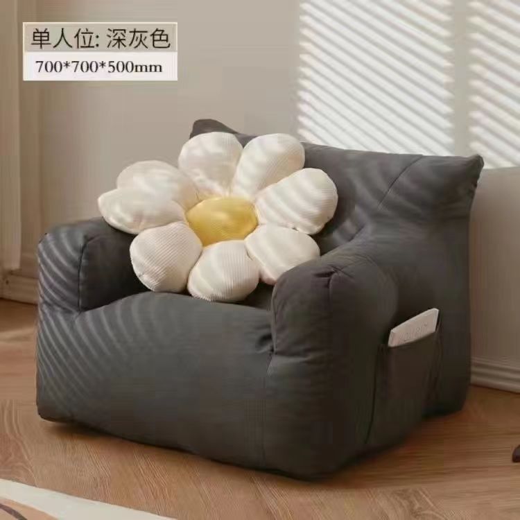 다크그레이-[싱글시트][면과 린넨 원단]
