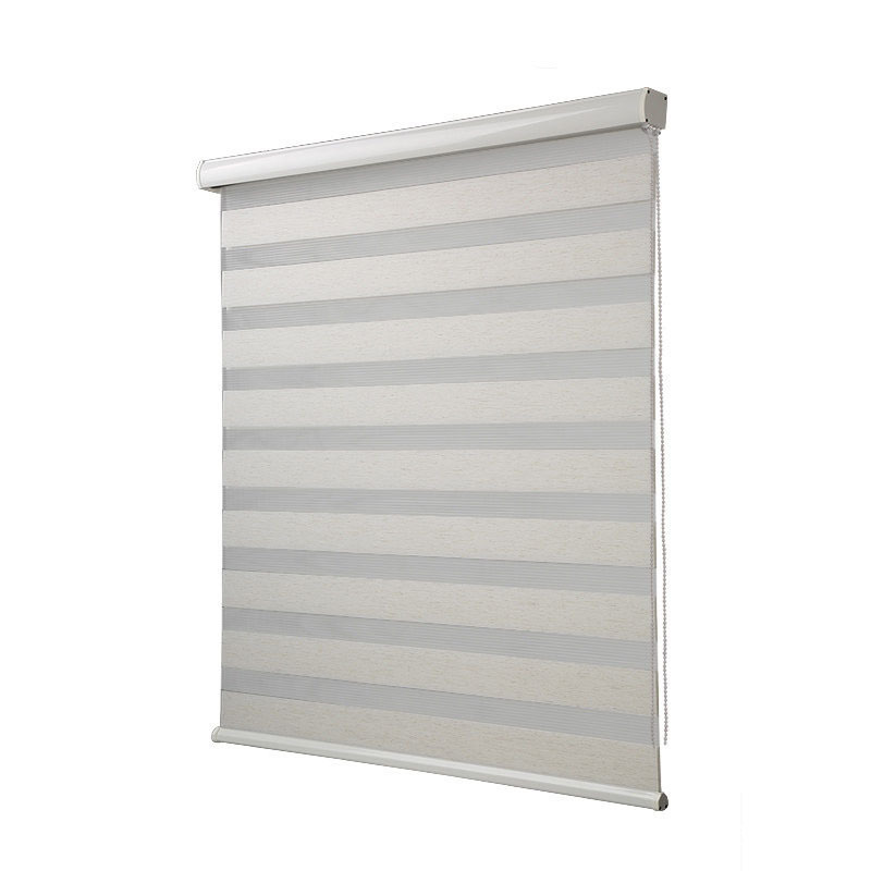 Cortinas de gasa blanda de oficina cortinas Sin perforación cortinas sitio de construcción cortinas enrollables sombreadas, protección solar cortinas eléctricas enrollables al por mayor transfronterizas
