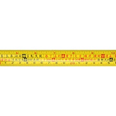 Directly from the manufacturer, high-precision thickened Luban ruler, 5-meter Feng Shui steel tape measure, Wen meter ruler, Dinglan ruler, Luban ruler