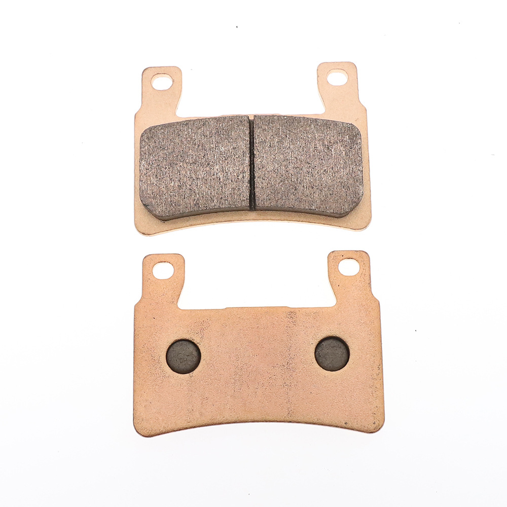 Motocicleta base de cobre sinterizada placa de freno de aluminio placa de freno de aluminio piel de freno FA265 FA296 Harley