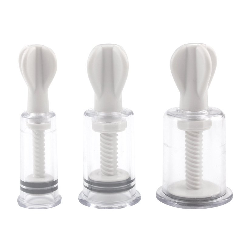 Nipple Suction Stimulator, ABS Breast Pump Toy, White, Large Size — detail image 9