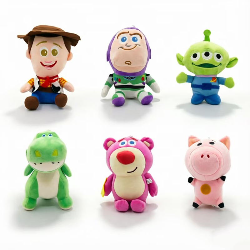 Cross-border Toy Story Buzz Lightyear, Tri-Eyed Boy, Woody plush toy