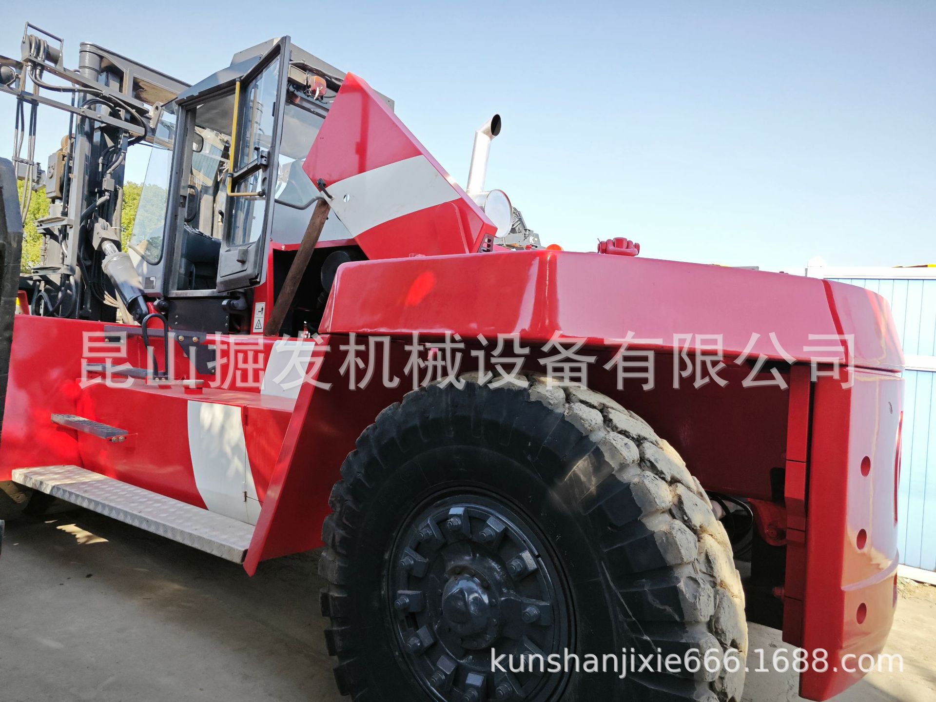 二手卡尔玛30吨叉车