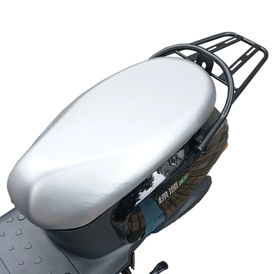 seat cover cool, Electric car cushion - silver-four-sided-elastic-regular-small-size