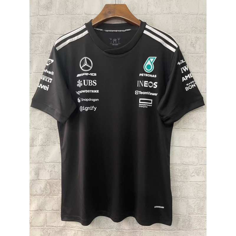 25-26 Aston Martin Ferrari Red Bull McLaren Mercedes trajes de carreras deportivos de manga corta ropa casual