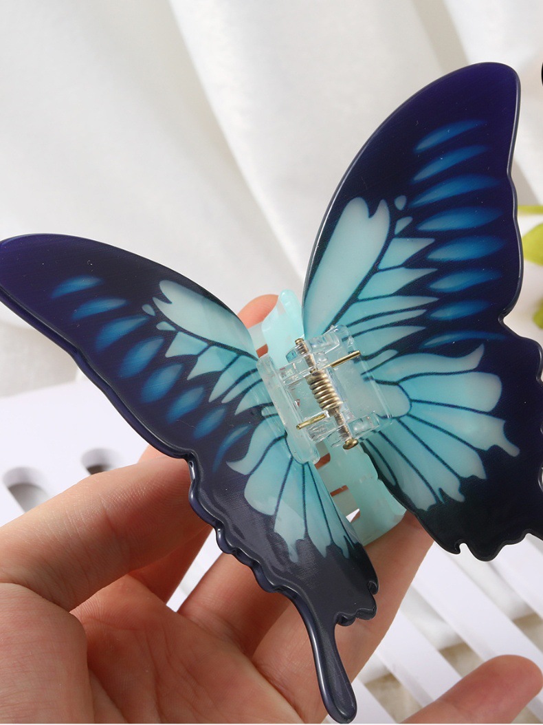 Acetic acid sheets Material Butterfly Pattern Women's Gender Elegant, Sweet Style Women's Elegant Sweet Butterfly Acetic Acid Sheets Hair Claws