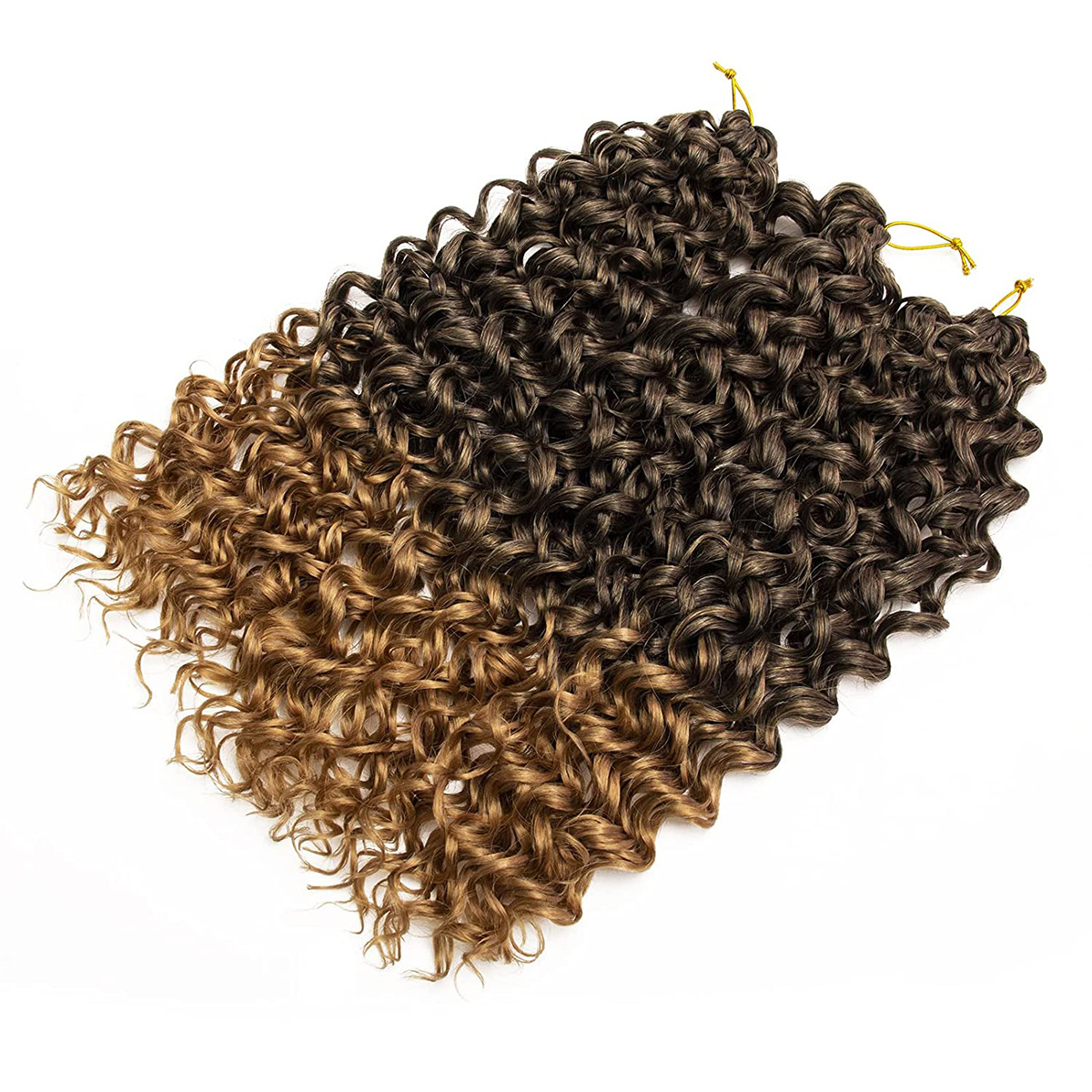 Cabello Rizado para Crochet Gogo Curly, Fibra de Alta Temperatura, Cómodo, Fácil de Usar