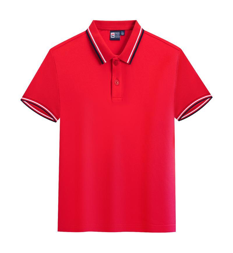 Camiseta de polo infantil personalizada uniformes de escuela de jardín de infantes uniformes de manga corta transfronterizos camisetas culturales logotipo impresa