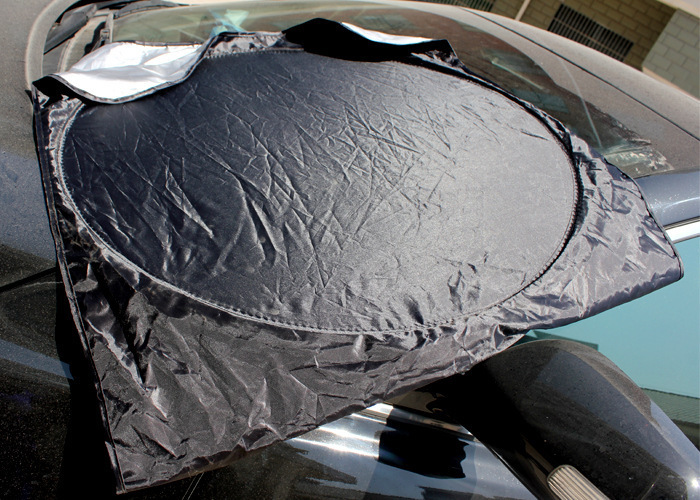 Carefully Selected Summer Car Sunshade, Car Sunshade for Front Windshield, Heat Insulation and Sun Protection, Double-Circle Car Sunshade
