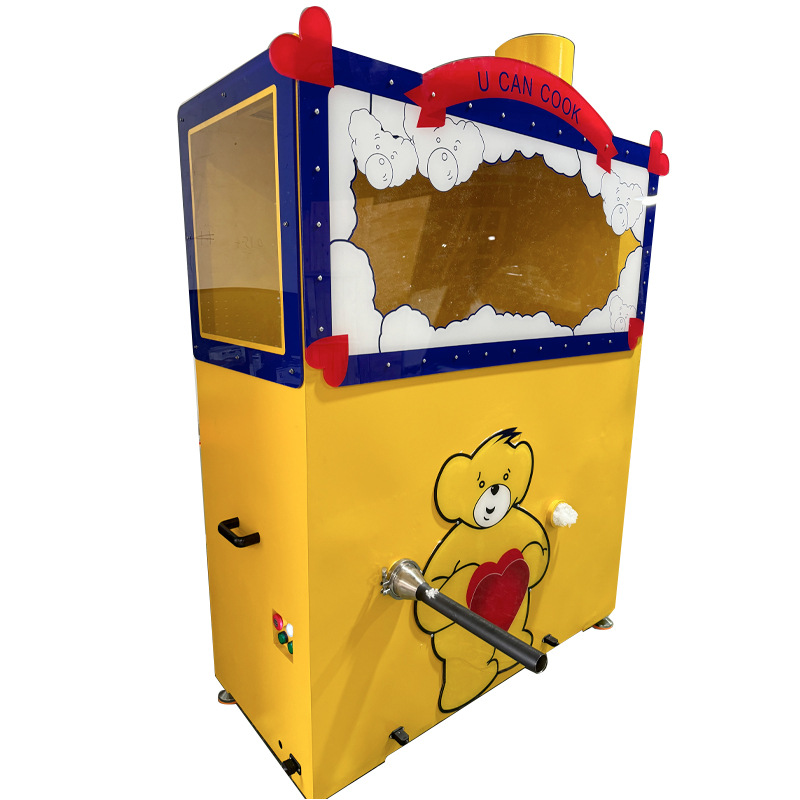Supermercado Big Bear versión de la máquina de relleno de algodón DIY padres-hijos juguetes de peluche máquina de relleno de algodón pequeño fabricante de equipos de relleno de algodón
