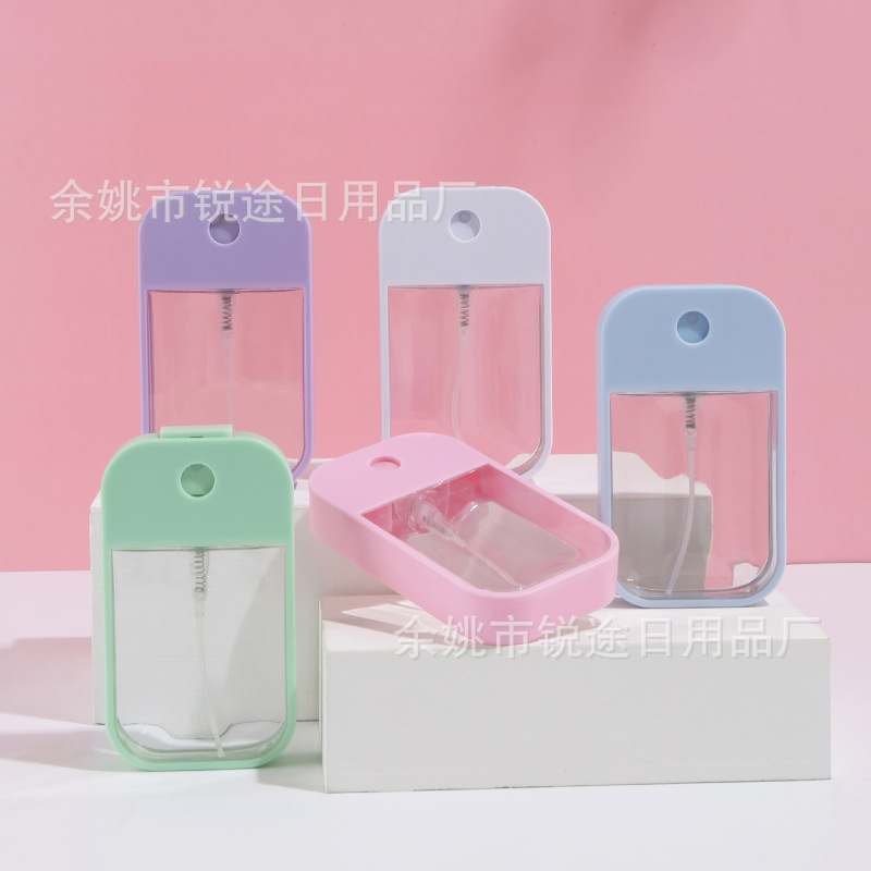 45ml tipo de tarjeta de desinfección con spray de alcohol botella de agua ins estilo cosmético viaje botella de agua de spray de perfume portátil