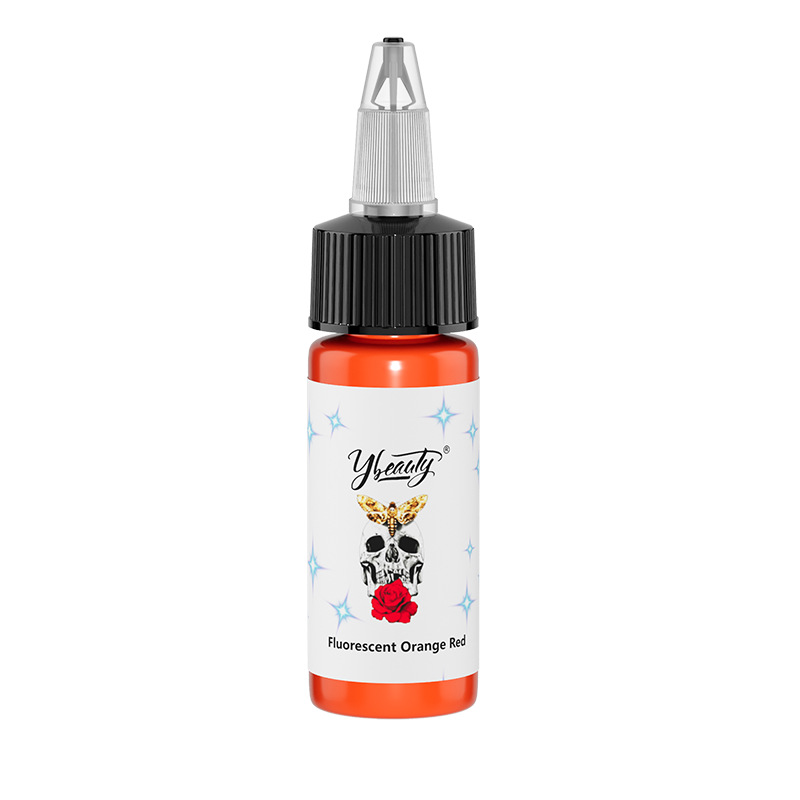 Tinta para tatuajes, pigmento de color para tatuajes 5ml/15ml, tinta fluorescente certificada por la FDA, certificación transfronteriza. image 37