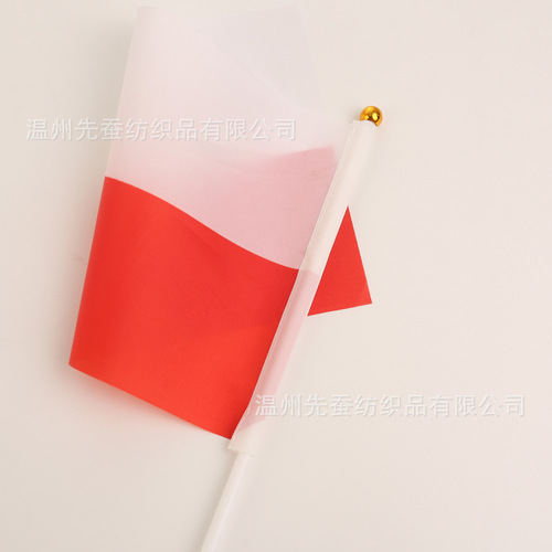 14*21cm Polish hand-waved flag manufacturer 20*28cm polyester flag 30*45cm wholesale Poland