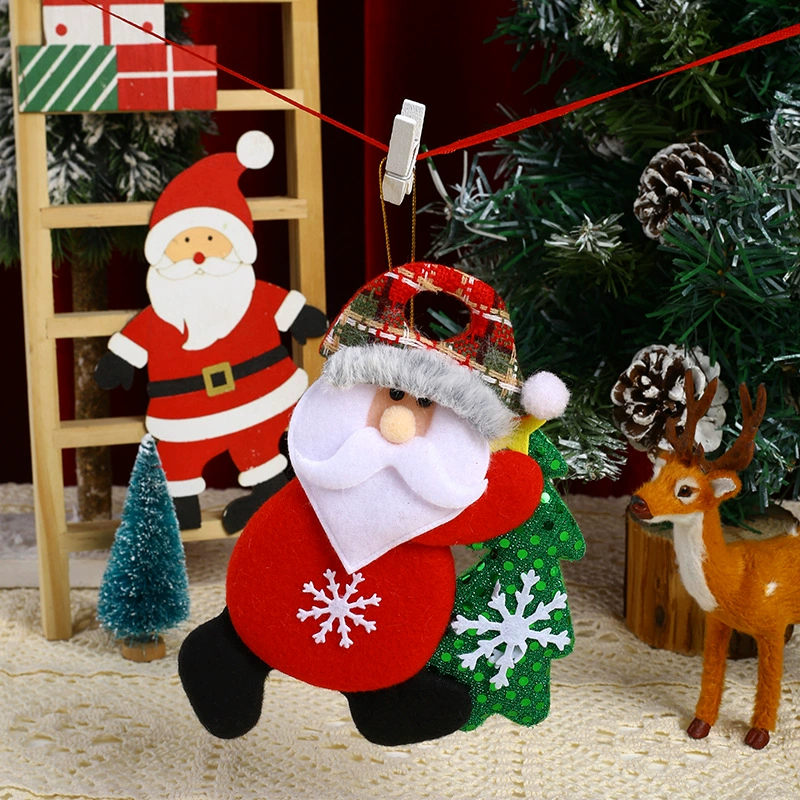 К Christmas ткань, подвеска, кукла для пожилых, decorations, украшения, подарок на день рождения